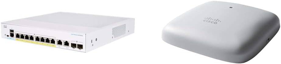 Cisco Business CBS350-8P-E-2G Managed Switch | 8 Port GE | PoE | Ext PS | 2x1G Combo | Limited Lifetime Protection (CBS350-8P-E-2G-NA) Cisco Business CBS350-8P-E-2G Managed Switch | 8 Port GE | PoE | Ext PS | 2x1G Combo | Limited Lifetime Protection (CBS350-8P-E-2G-NA)