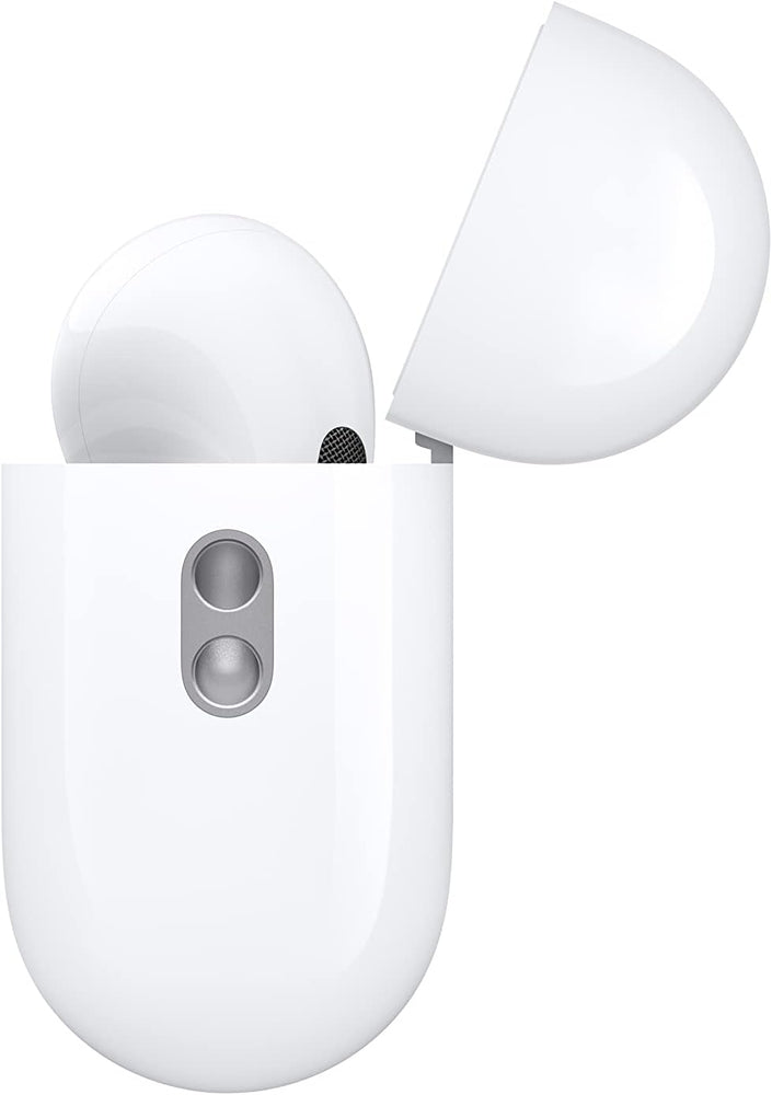 Apple AirPods Pro (2nd Generation) Wireless Ear Buds with USB-C Charging, Up to 2X More Active Noise Cancelling Bluetooth Headphones, Transparency Mode, Adaptive Audio, Personalized Spatial Audio Apple AirPods Pro (2nd Generation) Wireless Ear Buds with USB-C Charging, Up to 2X More Active Noise Cancelling Bluetooth Headphones, Transparency Mode, Adaptive Audio, Personalized Spatial Audio