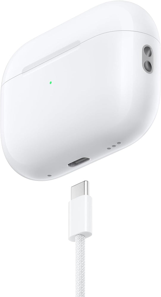 Apple AirPods Pro (2nd Generation) Wireless Ear Buds with USB-C Charging, Up to 2X More Active Noise Cancelling Bluetooth Headphones, Transparency Mode, Adaptive Audio, Personalized Spatial Audio Apple AirPods Pro (2nd Generation) Wireless Ear Buds with USB-C Charging, Up to 2X More Active Noise Cancelling Bluetooth Headphones, Transparency Mode, Adaptive Audio, Personalized Spatial Audio