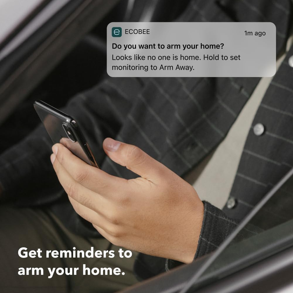 ecobee New Smart Thermostat Premium with Smart Sensor and Air Quality Monitor - Programmable Wifi Thermostat - Works with Siri, Alexa, Google Assistant ecobee New Smart Thermostat Premium with Smart Sensor and Air Quality Monitor - Programmable Wifi Thermostat - Works with Siri, Alexa, Google Assistant