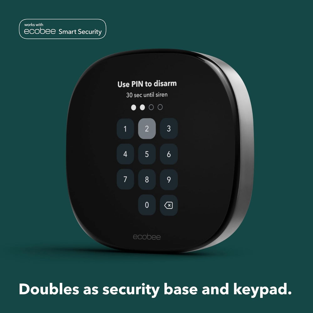 ecobee New Smart Thermostat Premium with Smart Sensor and Air Quality Monitor - Programmable Wifi Thermostat - Works with Siri, Alexa, Google Assistant ecobee New Smart Thermostat Premium with Smart Sensor and Air Quality Monitor - Programmable Wifi Thermostat - Works with Siri, Alexa, Google Assistant