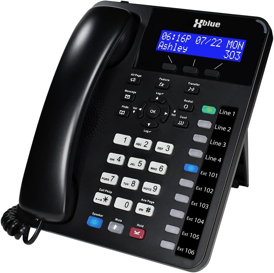 XBLUE X16 Plus Small Business Phone System Bundle with (3) XD10 Digital Phones - Capacity is (6) Outside Line & (16) Digital Phones - Includes Auto Attendant, Voicemail, Caller ID, Paging & Intercom XBLUE X16 Plus Small Business Phone System Bundle with (3) XD10 Digital Phones - Capacity is (6) Outside Line & (16) Digital Phones - Includes Auto Attendant, Voicemail, Caller ID, Paging & Intercom