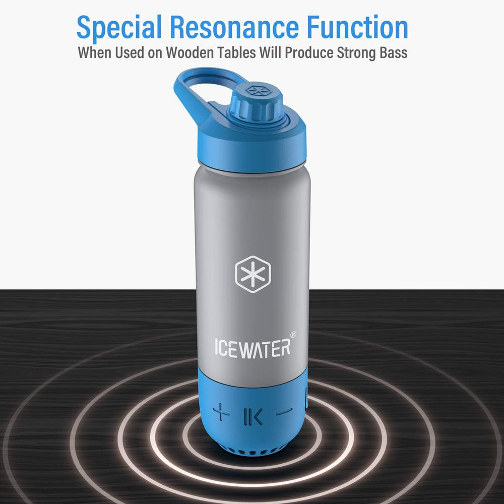 ICEWATER 3-in-1 Smart Water Bottle, Glows to Remind You to Keep Hydrated, Bluetooth Speaker & Dancing Lights, Plastic Water Bottle With Chug Lid, Great Christmas Gift (20 oz, Black) ICEWATER 3-in-1 Smart Water Bottle, Glows to Remind You to Keep Hydrated, Bluetooth Speaker & Dancing Lights, Plastic Water Bottle With Chug Lid, Great Christmas Gift (20 oz, Black)