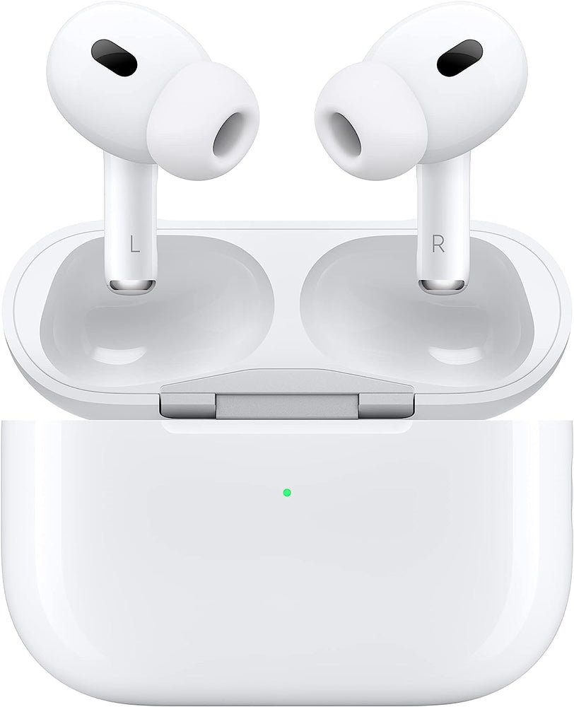 Apple AirPods Pro (2nd Generation) Wireless Ear Buds with USB-C Charging, Up to 2X More Active Noise Cancelling Bluetooth Headphones, Transparency Mode, Adaptive Audio, Personalized Spatial Audio Apple AirPods Pro (2nd Generation) Wireless Ear Buds with USB-C Charging, Up to 2X More Active Noise Cancelling Bluetooth Headphones, Transparency Mode, Adaptive Audio, Personalized Spatial Audio