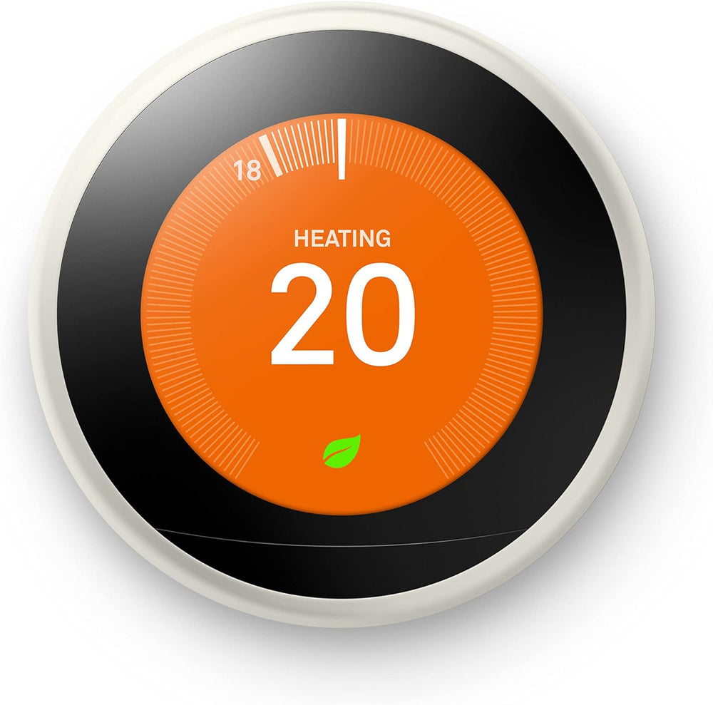 Google Nest Learning Thermostat - Programmable Smart Thermostat for Home - 3rd Generation- Works with Alexa - White Google Nest Learning Thermostat - Programmable Smart Thermostat for Home - 3rd Generation- Works with Alexa - White