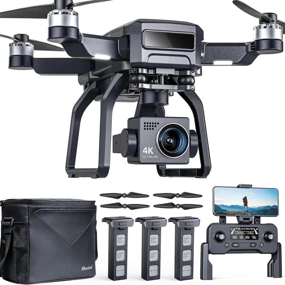 Bwine F7 GPS Camera Professional Drone with FAA Certification Completed for Adults 4K Night Vision, 3-Axis Gimbal, 2 Miles Long Range, 75 Mins Flight Time, with 3 Battery, Auto Return+Follow Me+Fly Around+Beginner Mode Bwine F7 GPS Camera Professional Drone with FAA Certification Completed for Adults 4K Night Vision, 3-Axis Gimbal, 2 Miles Long Range, 75 Mins Flight Time, with 3 Battery, Auto Return+Follow Me+Fly Around+Beginner Mode
