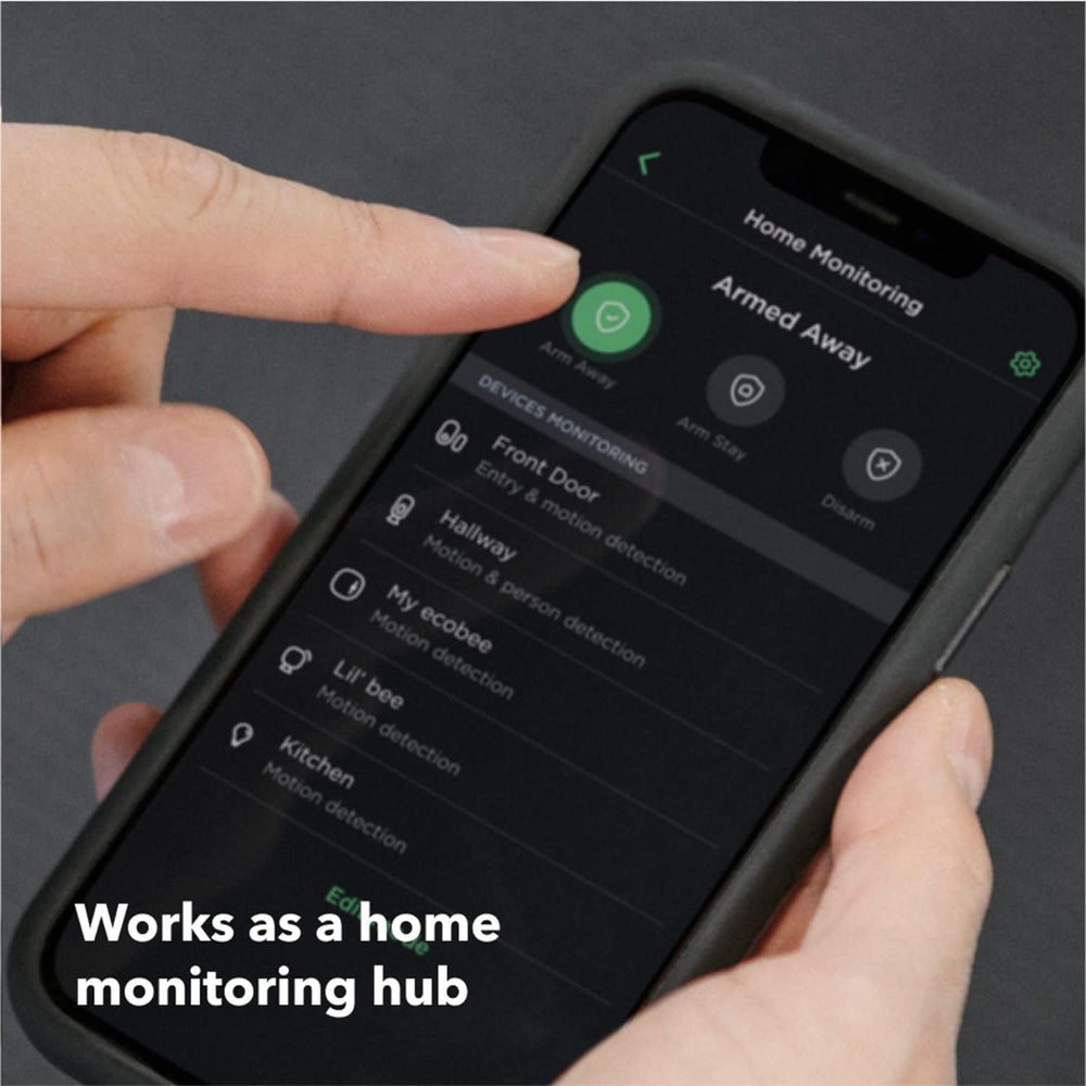 ecobee New Smart Thermostat Premium with Smart Sensor and Air Quality Monitor - Programmable Wifi Thermostat - Works with Siri, Alexa, Google Assistant ecobee New Smart Thermostat Premium with Smart Sensor and Air Quality Monitor - Programmable Wifi Thermostat - Works with Siri, Alexa, Google Assistant