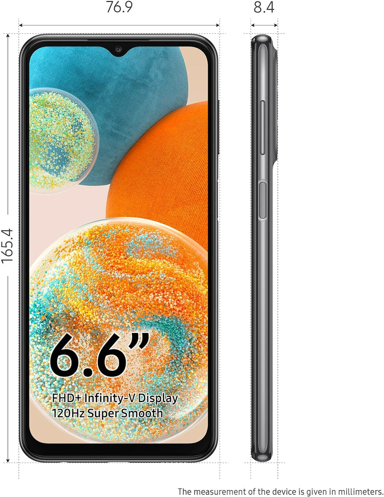 SAMSUNG Galaxy A54 5G A Series Cell Phone, Unlocked Android Smartphone, 128GB, 6.4” Fluid Display Screen, Pro Grade Camera, Long Battery Life, Refined Design, US Version, 2023, Awesome Black SAMSUNG Galaxy A54 5G A Series Cell Phone, Unlocked Android Smartphone, 128GB, 6.4” Fluid Display Screen, Pro Grade Camera, Long Battery Life, Refined Design, US Version, 2023, Awesome Black
