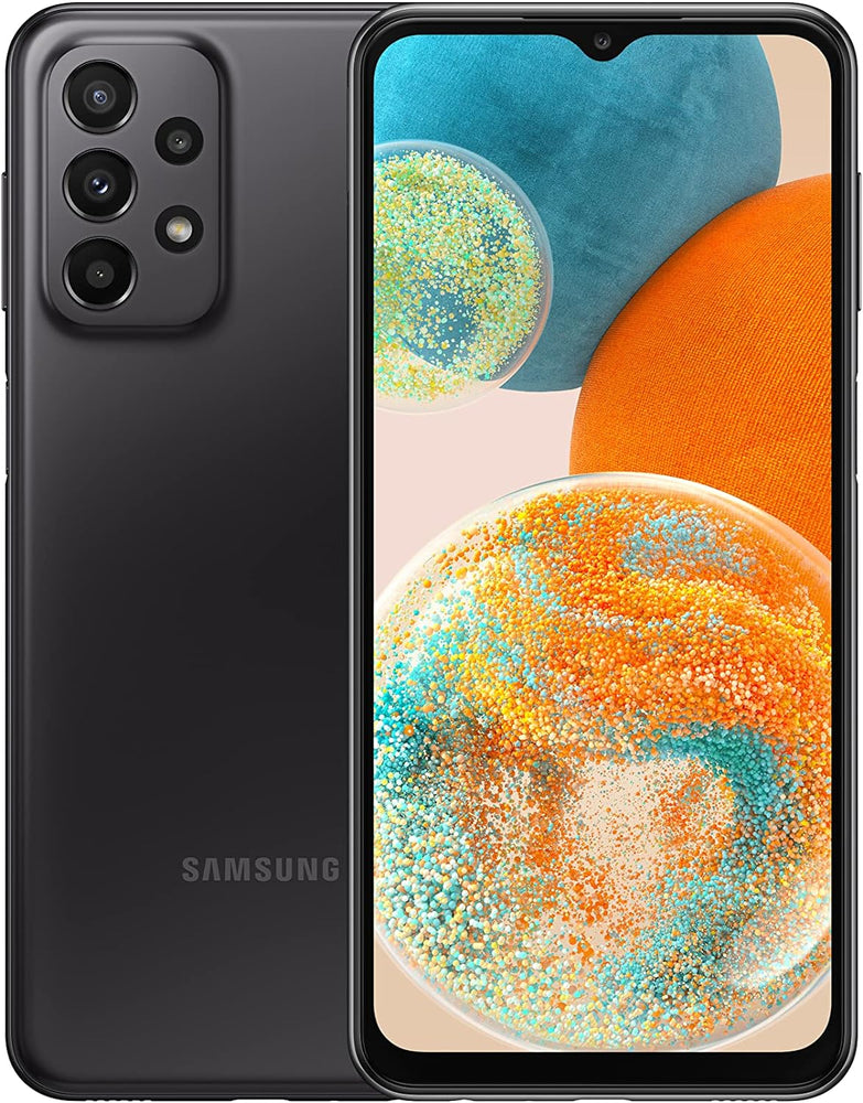SAMSUNG Galaxy A54 5G A Series Cell Phone, Unlocked Android Smartphone, 128GB, 6.4” Fluid Display Screen, Pro Grade Camera, Long Battery Life, Refined Design, US Version, 2023, Awesome Black SAMSUNG Galaxy A54 5G A Series Cell Phone, Unlocked Android Smartphone, 128GB, 6.4” Fluid Display Screen, Pro Grade Camera, Long Battery Life, Refined Design, US Version, 2023, Awesome Black