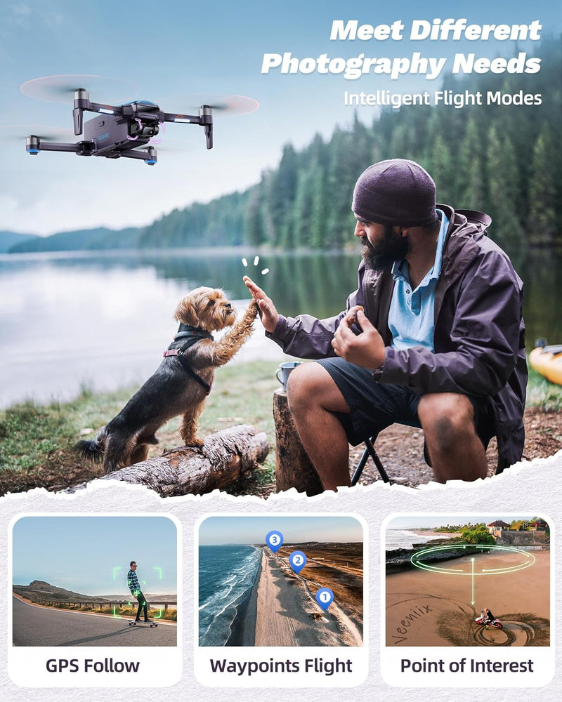 Veeniix V11 Drones with Camera for Adults 4K UHD, 70Min Flight Time, 2-Axis Gimbal & EIS, 9800ft Digital Transmission, GPS Auto Return, FAA Remote ID Compliance, FPV RC Quadcopter with Brushless Motor Veeniix V11 Drones with Camera for Adults 4K UHD, 70Min Flight Time, 2-Axis Gimbal & EIS, 9800ft Digital Transmission, GPS Auto Return, FAA Remote ID Compliance, FPV RC Quadcopter with Brushless Motor