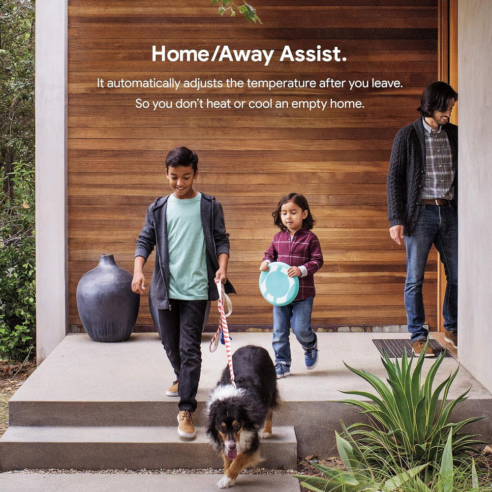 Google Nest Learning Thermostat - Programmable Smart Thermostat for Home - 3rd Generation- Works with Alexa - White Google Nest Learning Thermostat - Programmable Smart Thermostat for Home - 3rd Generation- Works with Alexa - White