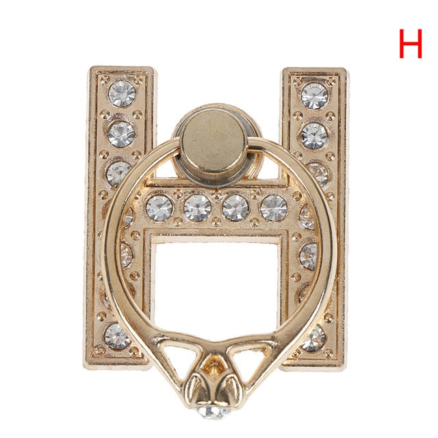 1pc 360 Degree Diamond Metal Letter A-Z Finger Ring Smartphone Stand Holder Mobile Phone Holder For  iPhone 6s 7 8 1pc 360 Degree Diamond Metal Letter A-Z Finger Ring Smartphone Stand Holder Mobile Phone Holder For  iPhone 6s 7 8