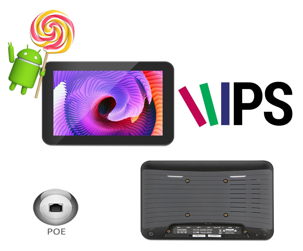 8 inch POE Android tablet pc wall mount (Rockchip3288, 2GB DDR3, 16GB nand flash,Android8.1, quad core, HDMI out, Bluetooth) 8 inch POE Android tablet pc wall mount (Rockchip3288, 2GB DDR3, 16GB nand flash,Android8.1, quad core, HDMI out, Bluetooth)