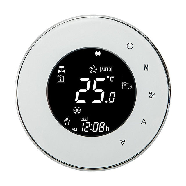Smart WiFi Touch Thermostat Temperature Wireless Controller For Water/Electric Floor Heating Water/Gas Boiler Works Google Home Smart WiFi Touch Thermostat Temperature Wireless Controller For Water/Electric Floor Heating Water/Gas Boiler Works Google Home