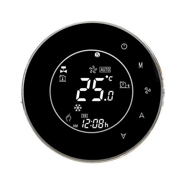 Smart WiFi Touch Thermostat Temperature Wireless Controller For Water/Electric Floor Heating Water/Gas Boiler Works Google Home Smart WiFi Touch Thermostat Temperature Wireless Controller For Water/Electric Floor Heating Water/Gas Boiler Works Google Home