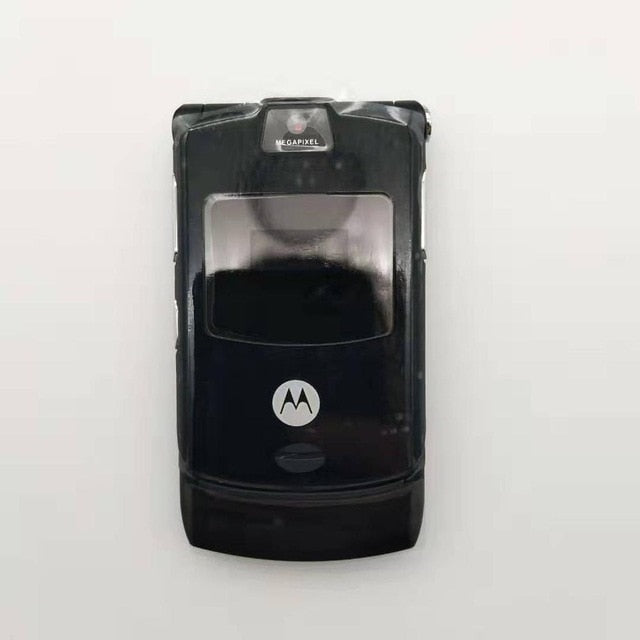 100% Original V3 World Version Flip GSM Quad Band Motorola Razr V3 mobile phone one year warranty Free shipping 100% Original V3 World Version Flip GSM Quad Band Motorola Razr V3 mobile phone one year warranty Free shipping