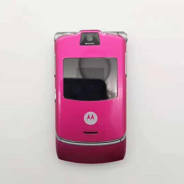 100% Original V3 World Version Flip GSM Quad Band Motorola Razr V3 mobile phone one year warranty Free shipping 100% Original V3 World Version Flip GSM Quad Band Motorola Razr V3 mobile phone one year warranty Free shipping