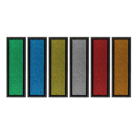 LED Mini Digital Programmable Scrolling Rechargeable Name Message Tag Badge Sign  Whosale & Dropship