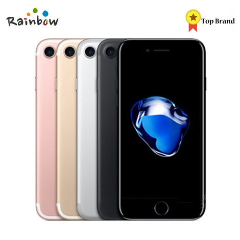 Original Apple iPhone 7 IOS Quad Core 2GB RAM 12.0MP Camera 4K Video 4G LTE Mobile Phone With Fingerprint Touch ID