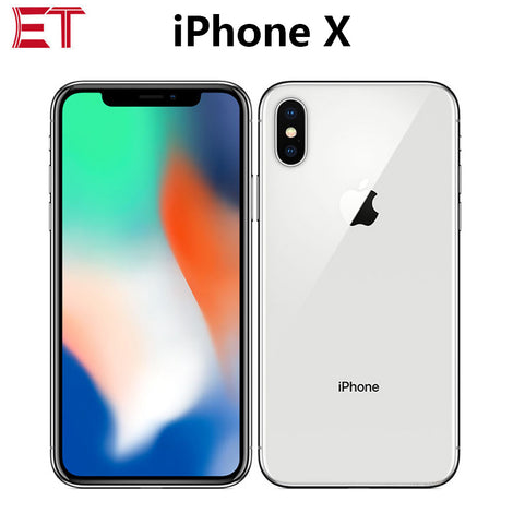 Apple iPhone X A1901 LTE Mobile Phone 5.8"1125x2436p 3GB RAM 64GB/256GB ROM HexaCore 3D Touch Face ID 2716mAh NFC iOS Smartphone
