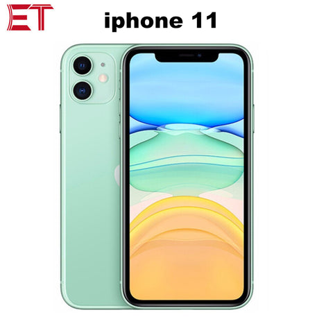 Original New Apple iPhone 11 4G Mobile Phone 4GB RAM 64/128GB ROM Apple A13 6.1inch Full Screen 12MP 3110mAh NFC iOS Smart Phone