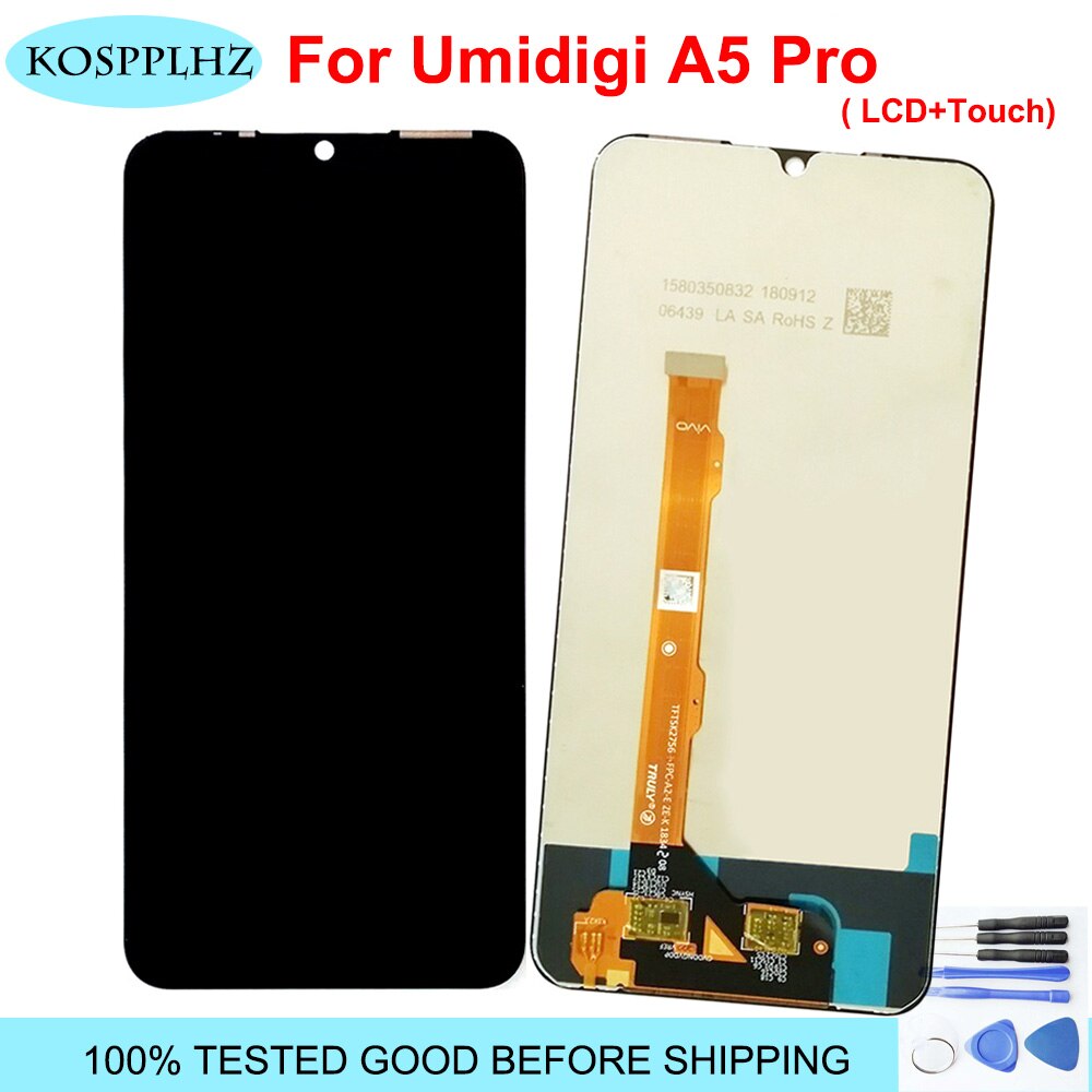 Original High Quality 6.3 inch For Umi umidigi A5 pro LCD Display And Touch Screen Digitizer Sensor Assembly A 5 pro a5proLCD Original High Quality 6.3 inch For Umi umidigi A5 pro LCD Display And Touch Screen Digitizer Sensor Assembly A 5 pro a5proLCD