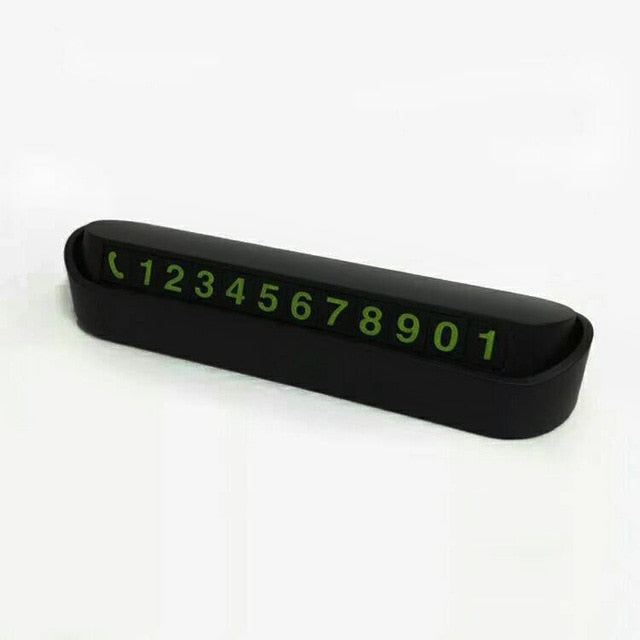 Car Styling Temporary Parking Card Phone Number Card Plate Telephone Number Car Park Stop In Car-styling Automobile Accessories Car Styling Temporary Parking Card Phone Number Card Plate Telephone Number Car Park Stop In Car-styling Automobile Accessories