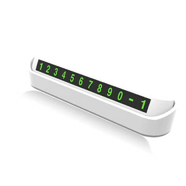 Car Styling Temporary Parking Card Phone Number Card Plate Telephone Number Car Park Stop In Car-styling Automobile Accessories Car Styling Temporary Parking Card Phone Number Card Plate Telephone Number Car Park Stop In Car-styling Automobile Accessories