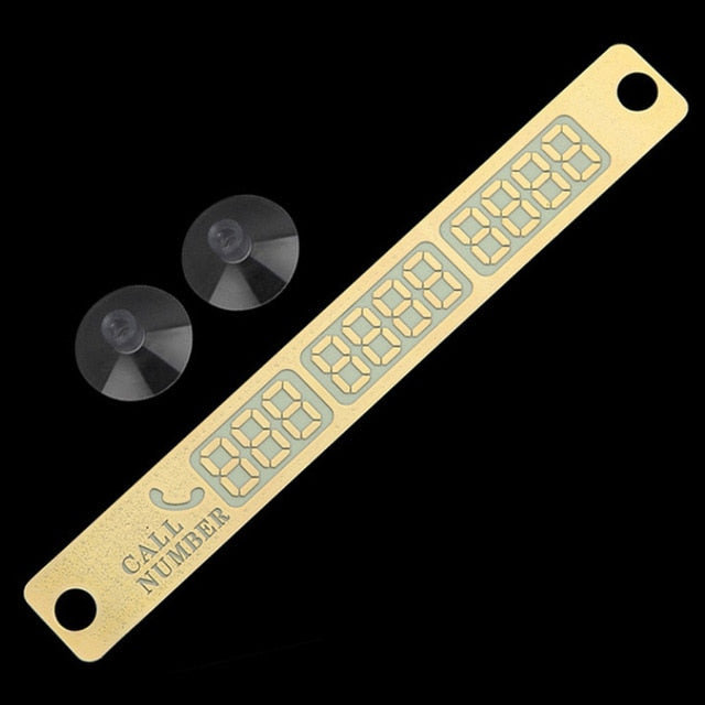 Car Styling Temporary Parking Card Phone Number Card Plate Telephone Number Car Park Stop In Car-styling Automobile Accessories Car Styling Temporary Parking Card Phone Number Card Plate Telephone Number Car Park Stop In Car-styling Automobile Accessories