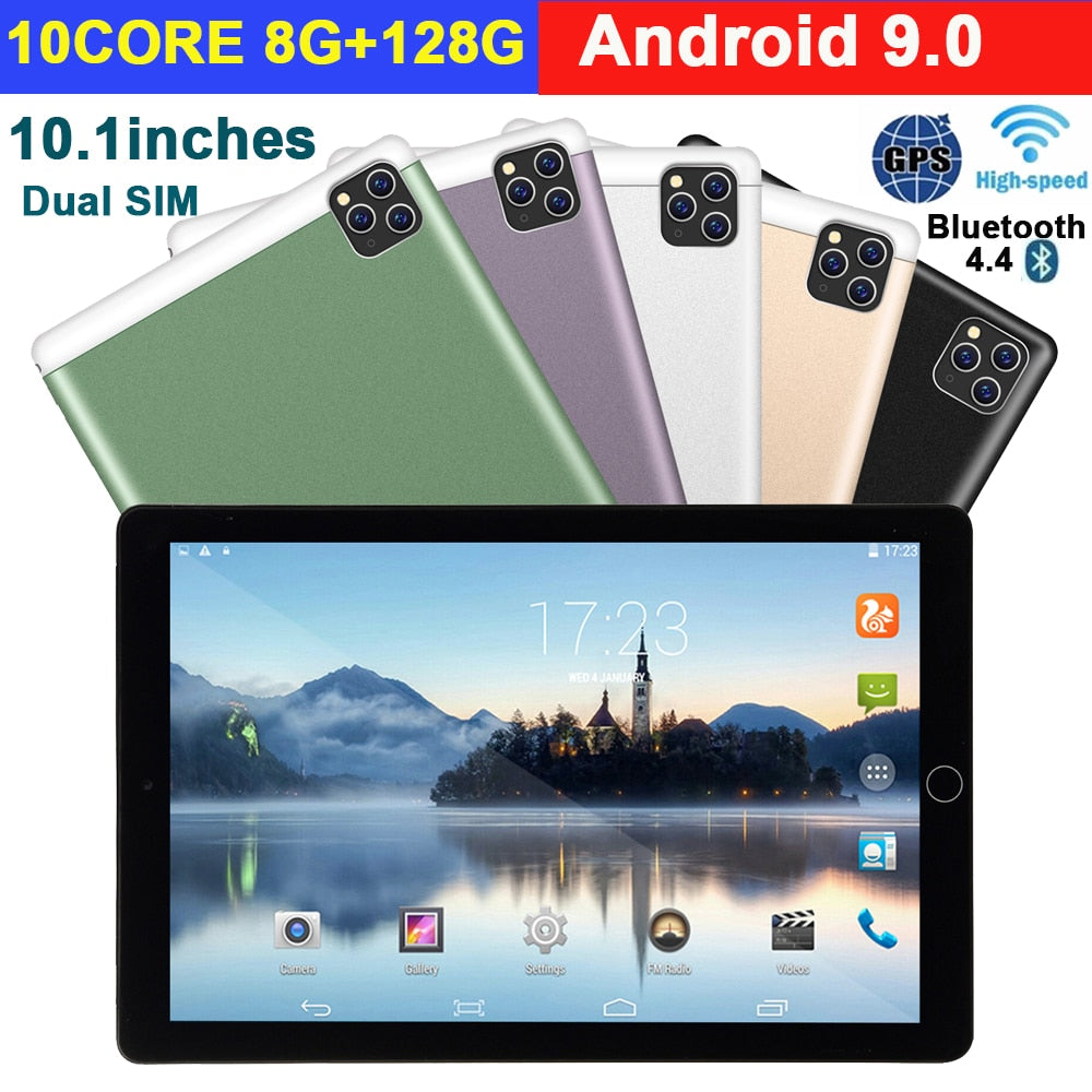 2020 New 10 inch Tablet Pc Android 9.0 8G+128G Wifi Tablette 3G Phone Call Dual SIM Dual Camera GPS Bluetooth Android Tablets 2020 New 10 inch Tablet Pc Android 9.0 8G+128G Wifi Tablette 3G Phone Call Dual SIM Dual Camera GPS Bluetooth Android Tablets