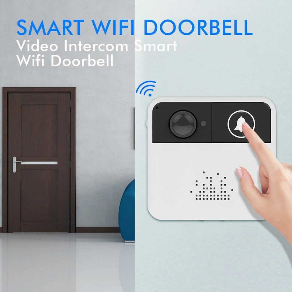 Camera Wireless Doorbell with Camera Security Video Intercom Wifi Door Phone Surveillance Super Mini Digital Door Viewer Bell Camera Wireless Doorbell with Camera Security Video Intercom Wifi Door Phone Surveillance Super Mini Digital Door Viewer Bell