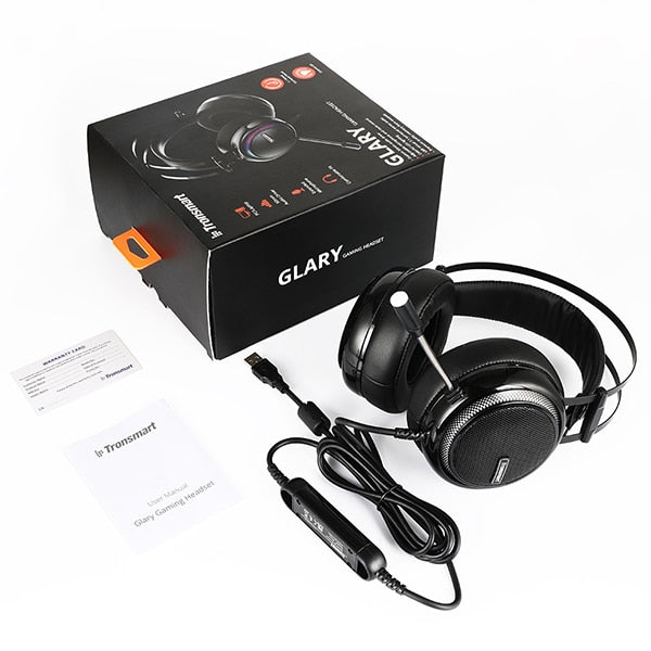 Tronsmart Glary Gaming Headset ps4 headset Virtual 7.1,USB Interface Gaming Headphones for ps4,nintendo switch,Computer,Laptop Tronsmart Glary Gaming Headset ps4 headset Virtual 7.1,USB Interface Gaming Headphones for ps4,nintendo switch,Computer,Laptop