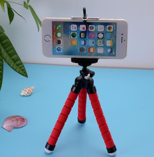 Phone Holder Flexible Octopus Tripod Bracket Selfie Expanding Stand Mount Monopod Styling Accessories For Mobile Phone Camera Phone Holder Flexible Octopus Tripod Bracket Selfie Expanding Stand Mount Monopod Styling Accessories For Mobile Phone Camera