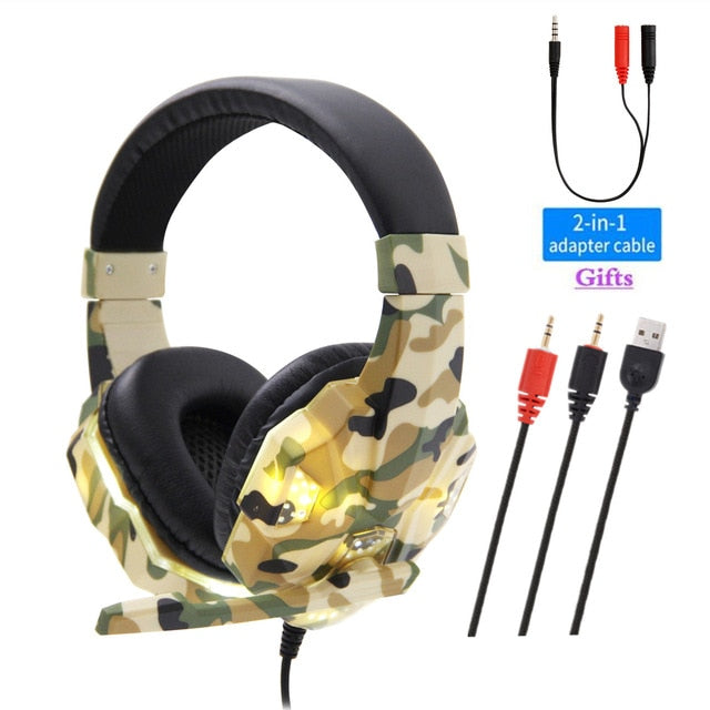 High-Grade Led Light Gamer Wired Headset For PS4 Switch Computer PC Bass Stereo Headphones With Mic Voice Control Men Gifts High-Grade Led Light Gamer Wired Headset For PS4 Switch Computer PC Bass Stereo Headphones With Mic Voice Control Men Gifts