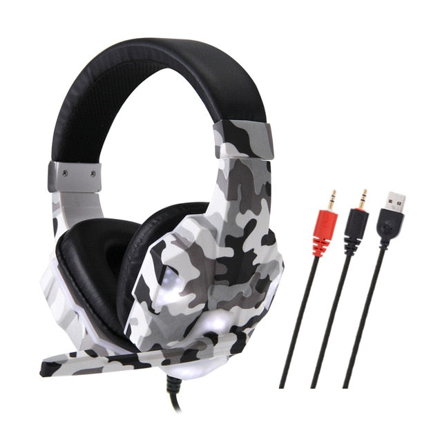 High-Grade Led Light Gamer Wired Headset For PS4 Switch Computer PC Bass Stereo Headphones With Mic Voice Control Men Gifts High-Grade Led Light Gamer Wired Headset For PS4 Switch Computer PC Bass Stereo Headphones With Mic Voice Control Men Gifts