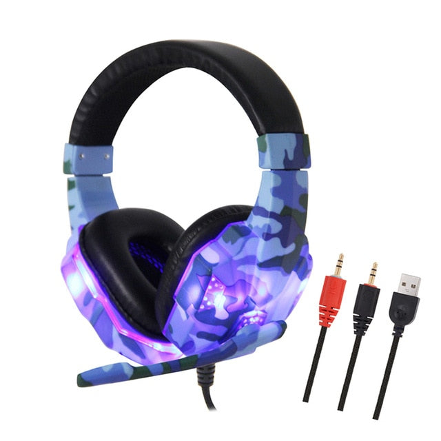 High-Grade Led Light Gamer Wired Headset For PS4 Switch Computer PC Bass Stereo Headphones With Mic Voice Control Men Gifts High-Grade Led Light Gamer Wired Headset For PS4 Switch Computer PC Bass Stereo Headphones With Mic Voice Control Men Gifts