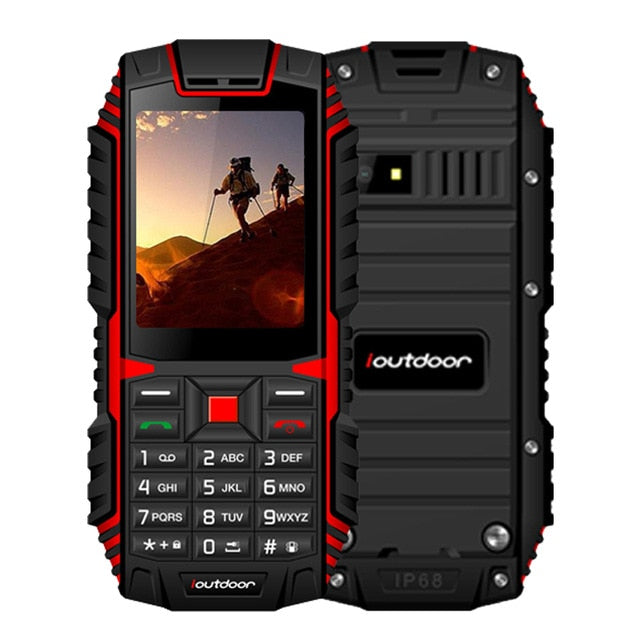 ioutdoor T1 2G Feature Mobile Phone Rugged IP68 Waterproof Phone FM GSM SIM Card Led Flashlight 2MP Russian Keyboard Cellphone ioutdoor T1 2G Feature Mobile Phone Rugged IP68 Waterproof Phone FM GSM SIM Card Led Flashlight 2MP Russian Keyboard Cellphone