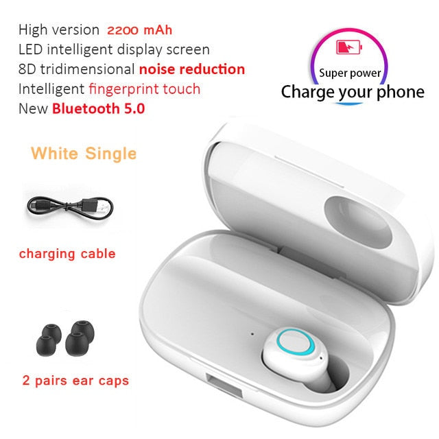 Hembeer Bluetooth Wireless Headphones with Microphone 3500mah Waterproof Earphones HIFI Stereo Noise Cancelling Headset Earbud Hembeer Bluetooth Wireless Headphones with Microphone 3500mah Waterproof Earphones HIFI Stereo Noise Cancelling Headset Earbud