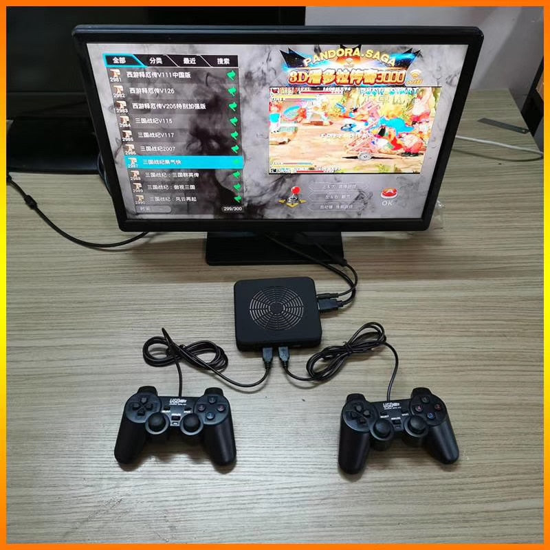 Pandora Box 3D Mini Arcade Console Portable Arcade Moonlight Treasure Retro Game Console Built in 3000 2D and 100 3D Games Pandora Box 3D Mini Arcade Console Portable Arcade Moonlight Treasure Retro Game Console Built in 3000 2D and 100 3D Games
