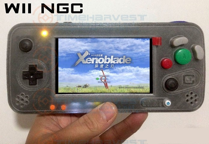 4.3 inch IPS LCD Arcade Game console Modified by WII motherboard NGC Gameboy with Double joystick NO Raspberry Pi Not simulator 4.3 inch IPS LCD Arcade Game console Modified by WII motherboard NGC Gameboy with Double joystick NO Raspberry Pi Not simulator