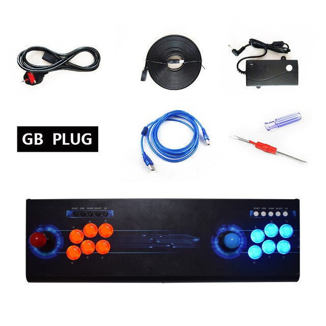 IYO Arcade Box 9D Arcade Console 3001 PCB Board 2 Player Controller Support Wireless Gamepad 3P 4P Retro Video Game Machine IYO Arcade Box 9D Arcade Console 3001 PCB Board 2 Player Controller Support Wireless Gamepad 3P 4P Retro Video Game Machine