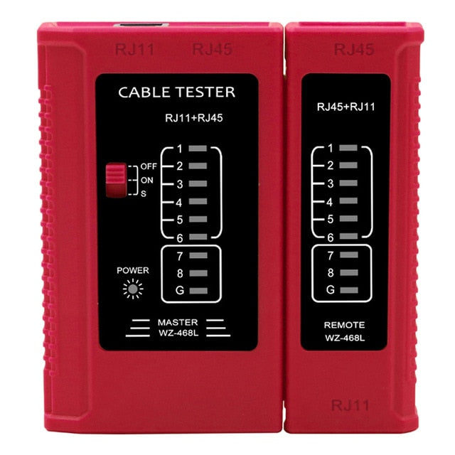 Professional RJ45 Cable lan tester Network Cable Tester RJ45 RJ11 RJ12 CAT5 CAT6 UTP LAN Cable Tester Networking Tool Professional RJ45 Cable lan tester Network Cable Tester RJ45 RJ11 RJ12 CAT5 CAT6 UTP LAN Cable Tester Networking Tool
