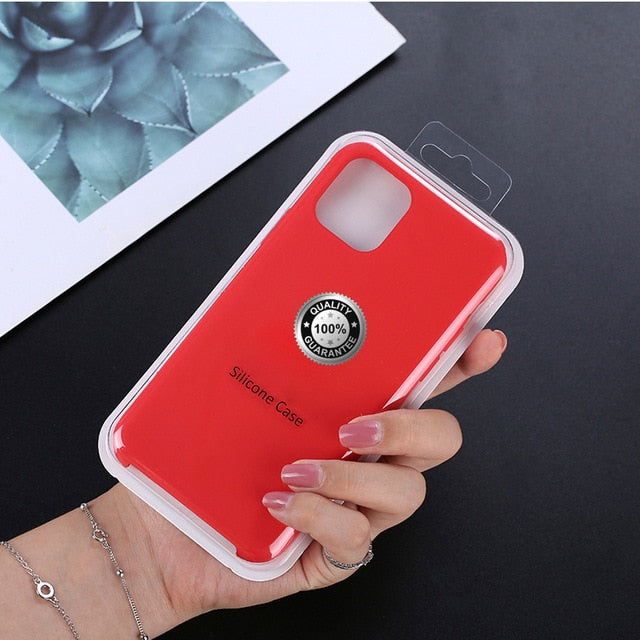 Luxury Silicone Phone Case for Apple iPhone 11 Pro MAX XS XR 7 8 6S Plus 8Plus 12 Mini 11Pro Official Logo Liqiud Brand Cover Luxury Silicone Phone Case for Apple iPhone 11 Pro MAX XS XR 7 8 6S Plus 8Plus 12 Mini 11Pro Official Logo Liqiud Brand Cover