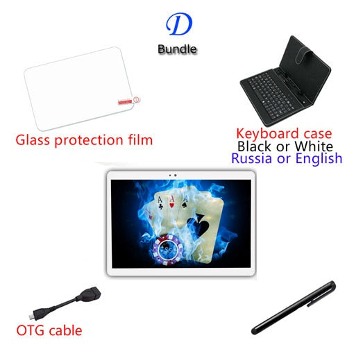 10 Inch Tablet Pc Octa Core 3GB+64GB ( 32GB +64GB Card ) 4G LteTab Phone GPS Bluetooth Android Tablet 2.4G+5G WIFI 1920x1200 10 Inch Tablet Pc Octa Core 3GB+64GB ( 32GB +64GB Card ) 4G LteTab Phone GPS Bluetooth Android Tablet 2.4G+5G WIFI 1920x1200