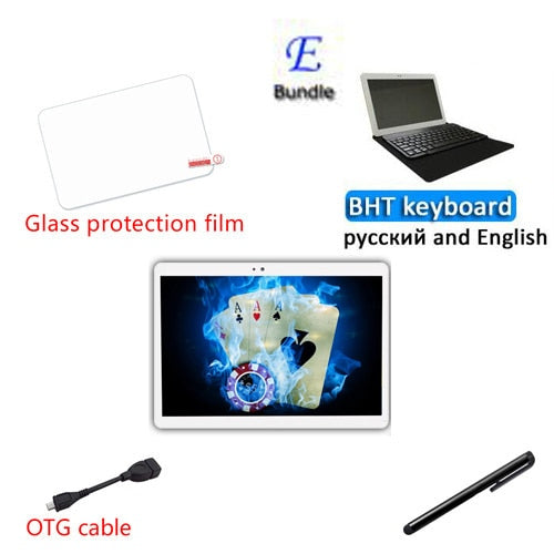 10 Inch Tablet Pc Octa Core 3GB+64GB ( 32GB +64GB Card ) 4G LteTab Phone GPS Bluetooth Android Tablet 2.4G+5G WIFI 1920x1200 10 Inch Tablet Pc Octa Core 3GB+64GB ( 32GB +64GB Card ) 4G LteTab Phone GPS Bluetooth Android Tablet 2.4G+5G WIFI 1920x1200