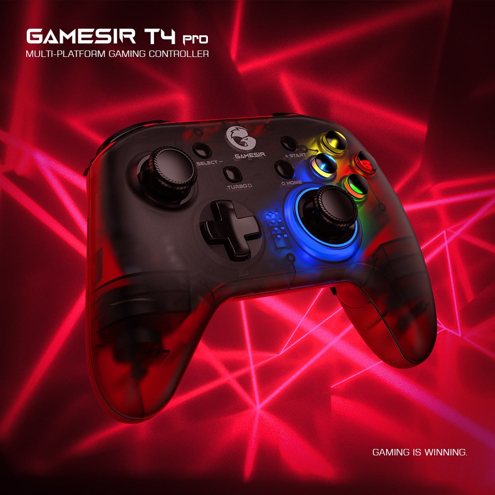 GameSir T4 Pro Bluetooth Game Controller 2.4GHz Wireless Gamepad applies to Nintendo Switch Apple Arcade and MFi Games GameSir T4 Pro Bluetooth Game Controller 2.4GHz Wireless Gamepad applies to Nintendo Switch Apple Arcade and MFi Games
