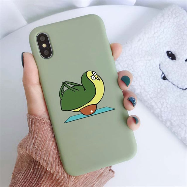 Green Matte Avocado Phone Case For iPhone XR X XS Max 5 5S SE 2020 7 8 6 6S Plus Silicon TPU Cover For iPhone 11 12 Pro Max Case Green Matte Avocado Phone Case For iPhone XR X XS Max 5 5S SE 2020 7 8 6 6S Plus Silicon TPU Cover For iPhone 11 12 Pro Max Case