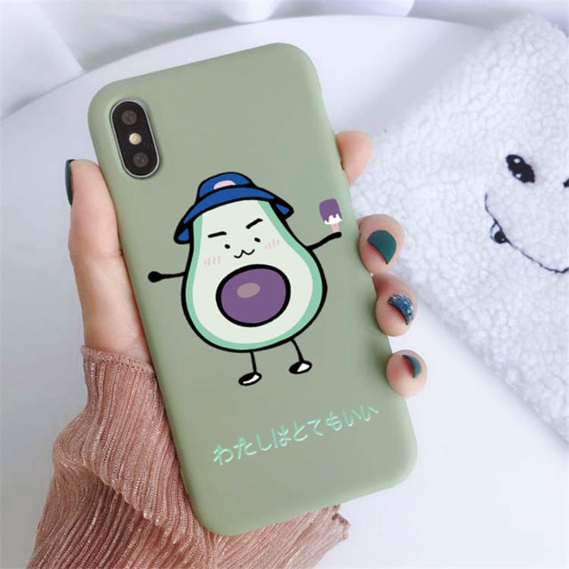 Green Matte Avocado Phone Case For iPhone XR X XS Max 5 5S SE 2020 7 8 6 6S Plus Silicon TPU Cover For iPhone 11 12 Pro Max Case Green Matte Avocado Phone Case For iPhone XR X XS Max 5 5S SE 2020 7 8 6 6S Plus Silicon TPU Cover For iPhone 11 12 Pro Max Case