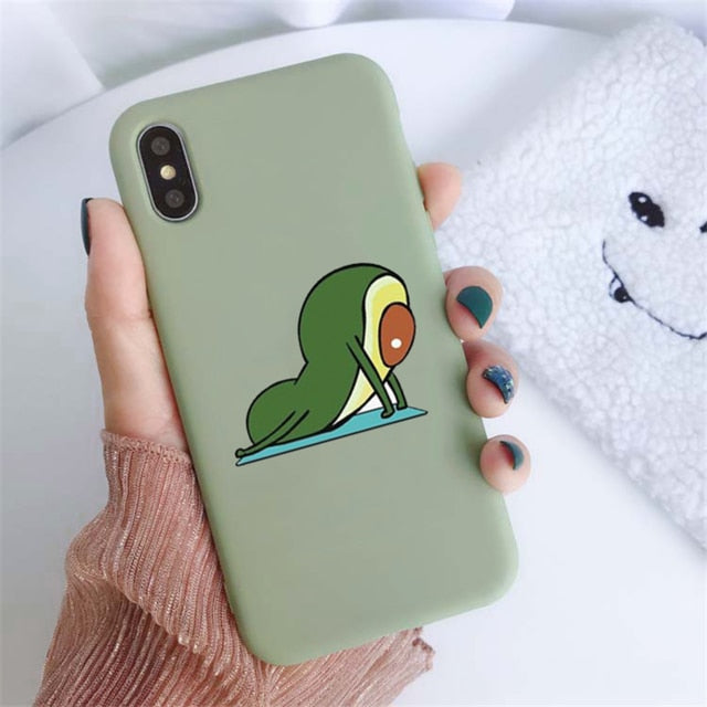 Green Matte Avocado Phone Case For iPhone XR X XS Max 5 5S SE 2020 7 8 6 6S Plus Silicon TPU Cover For iPhone 11 12 Pro Max Case Green Matte Avocado Phone Case For iPhone XR X XS Max 5 5S SE 2020 7 8 6 6S Plus Silicon TPU Cover For iPhone 11 12 Pro Max Case