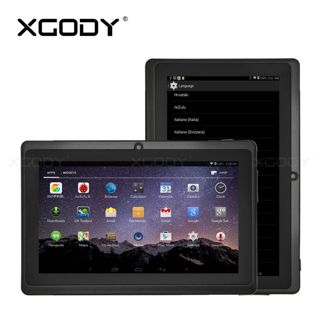 7 inch touch tablet android Pc Android 8.1 Quad Core Wifi Tablet 1 GB + 16 GB dual TF 2.5D HD screen 7 inch touch tablet android Pc Android 8.1 Quad Core Wifi Tablet 1 GB + 16 GB dual TF 2.5D HD screen